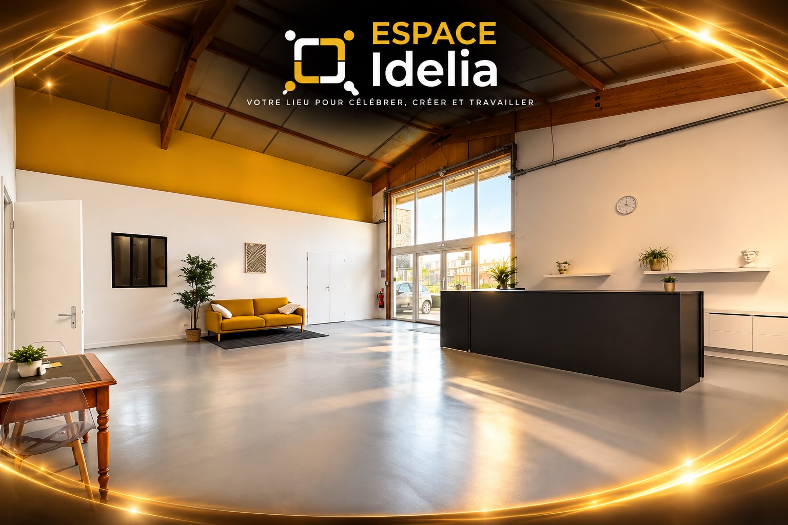 Des lieux pour travailler,
 créer et célébrer